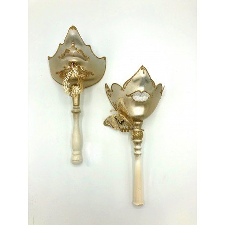 Covidine Coppia Deco con Farfalla